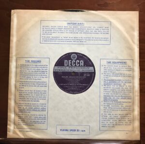 大地の歌 レコード