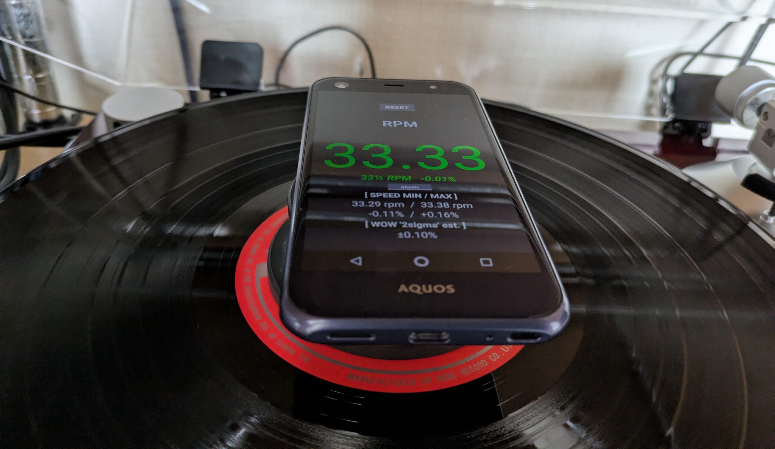 ベルトドライブ TEAC TN-3B アナログプレーヤーの回転数を調整してみる 